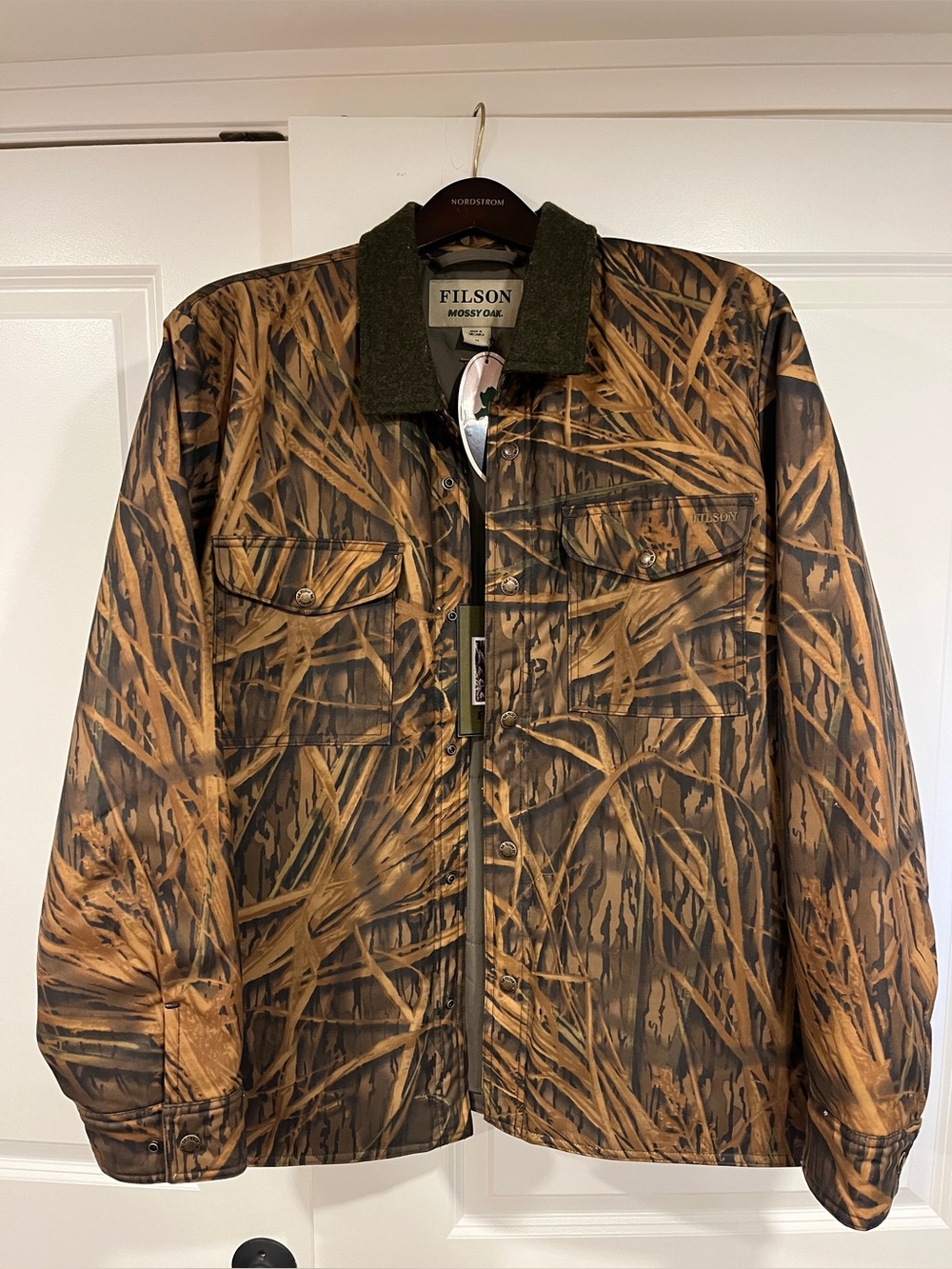 Filson Insulated Jac Shirt - Mossy Oak Shadow Grass - Primaloft - Medium